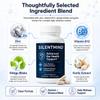 Ovouria Silentmind Ear Wellness Supplement, with Zinc, Vitamin B12, Ginkgo Biloba, Garlic Extract, Natural Ear Comfort Support, Balance Support, Non-GMO Dietary Supplement, 60 Capsules view 4