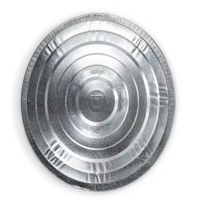 Galvanized Steel Trash Can Replacement Infinity Lid for 6 Gal. HF00502