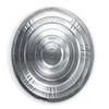 Galvanized Steel Trash Can Replacement Infinity Lid for 6 Gal. HF00502 view 1