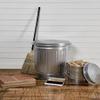 Galvanized Steel Trash Can Replacement Infinity Lid for 6 Gal. HF00502 view 3