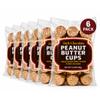 Trad,ersJoe Peanut Butter Cups Chocolate Candy, 54 Count 21 oz (6 bags 3.5 oz) - Creamy Dark Chocolate Miniature Cups for Baking, or Snacking - 54 pieces view 1