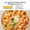 DeLallo Giant Fusilli Pasta, Curly Long Spiral Noodles, Vegan, Kosher, Non-GMO, Made in Italy with 100% Durum Wheat Semolina, Bronze Cut, 16 oz Bag, (4 Pack) view 3