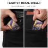 Steam Train Scenery Lighter Case Personalized Double-Sided Lighter Cover Metal Protector Reusable Graffiti Lighters Sleeve view 3