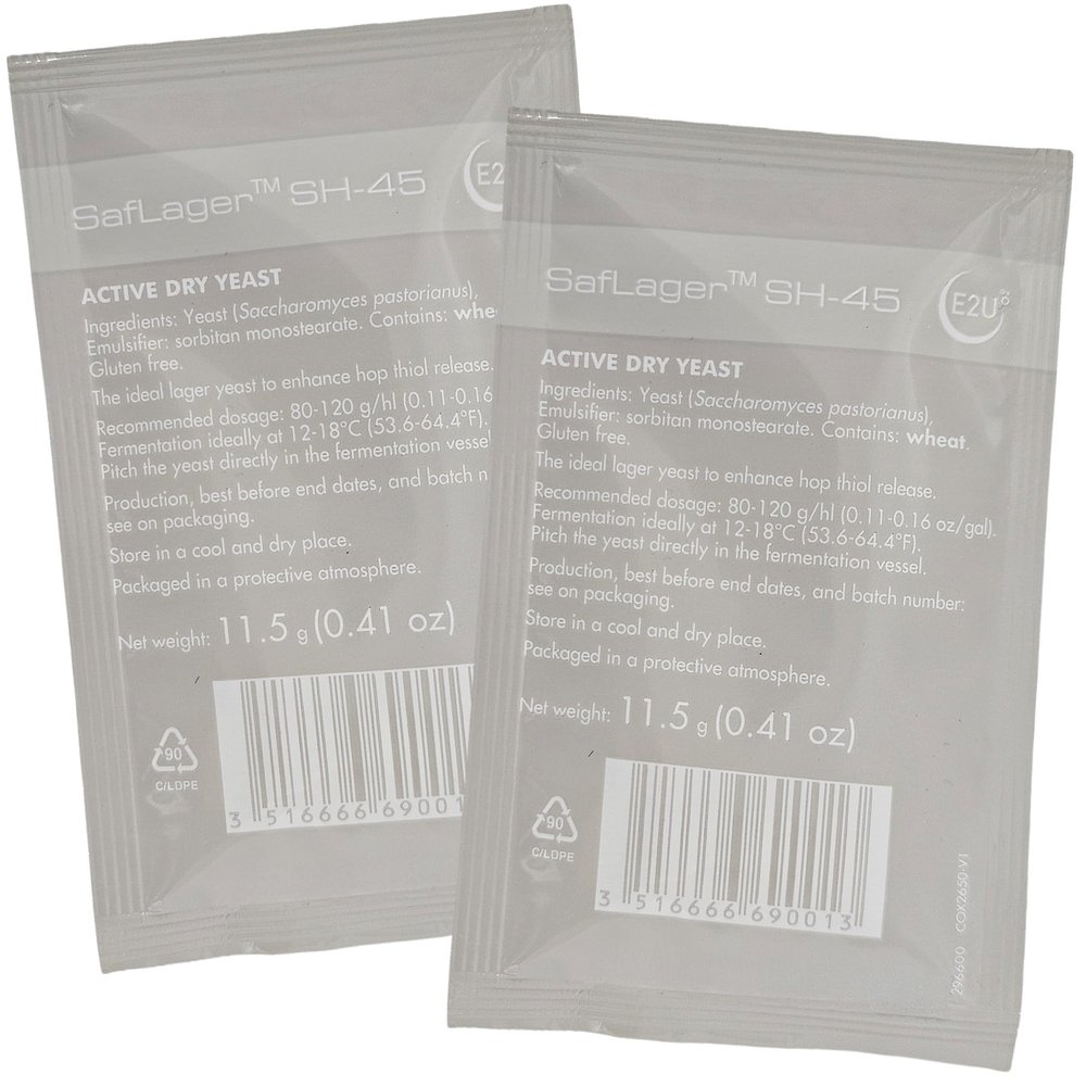 SafLager SH-45 11.5g (2 Pack)