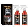 Oven & Grill Cleaner Spray, Oven Cleaner, Oven Rack & Grill Cleaner, Eliminates Thick Grease & Build Up, Odor and Grease Remover, Stainless Steel Safe, 3.38 FL. OZ (2PC) view 1