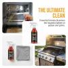 Oven & Grill Cleaner Spray, Oven Cleaner, Oven Rack & Grill Cleaner, Eliminates Thick Grease & Build Up, Odor and Grease Remover, Stainless Steel Safe, 3.38 FL. OZ (2PC) view 2