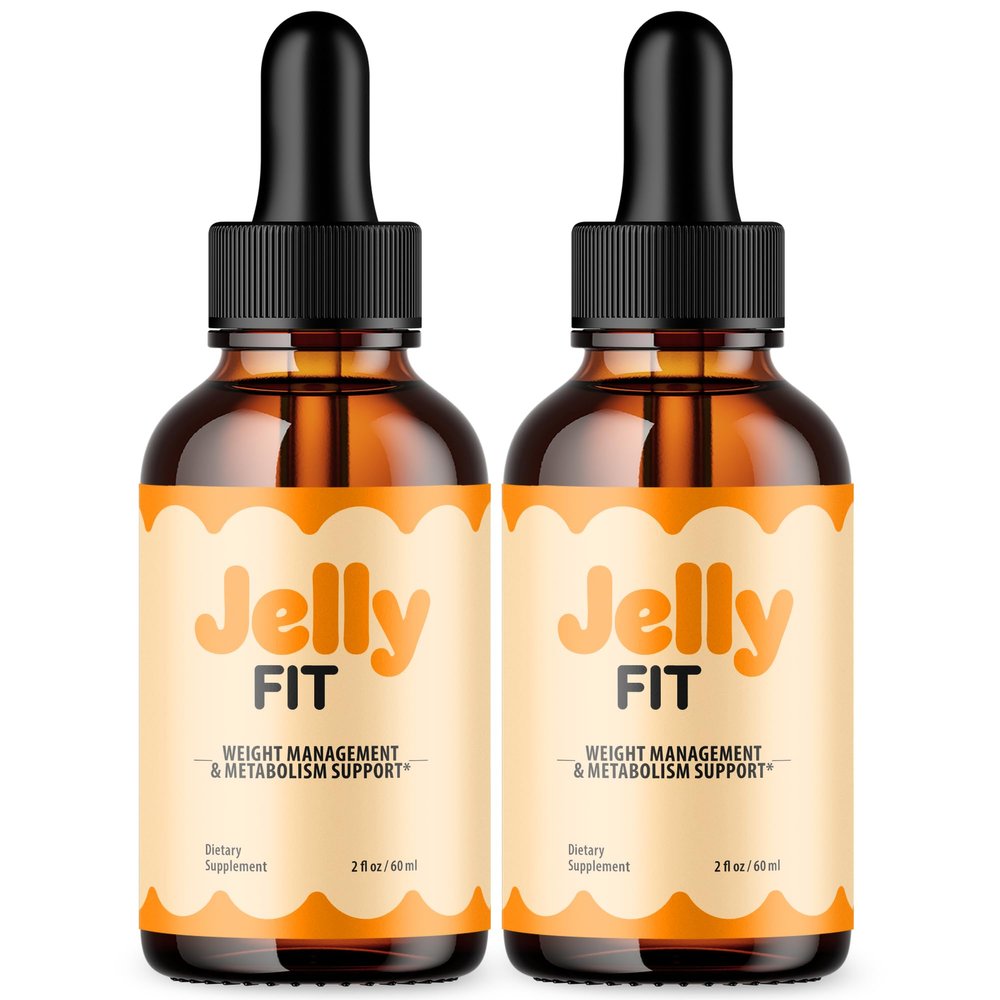 (2 Pack) Jelly Fit Drops, JellyFit Drops with Natural Ingredients, Advanced Formula Supplement with Maximum Strength Health and Wellness Active Lifestyle Multivitamins for Women and Men (60 Servings)