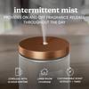 SereneScent Waterless Essential Oil Diffuser, Cordless Rechargeable Aromatherapy Diffuser for Home, Large Room Scent Machine, Timer, App Control, 6 LED Lights, No Water Needed, Grey view 2
