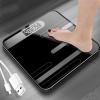 MENGKK Digital Bathroom Scales Bathroom Scales Floor Body Scale Digital Weight LCD Display Glass Smart Electronic Bath(2) view 3