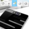 MENGKK Digital Bathroom Scales Bathroom Scales Floor Body Scale Digital Weight LCD Display Glass Smart Electronic Bath(2) view 4