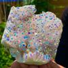 Beautiful Quartz Crystal Rainbow Titanium Cluster Ornaments (Size : 80-100g) view 4