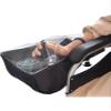 HULIJA Elderly Disabled Wheelchair Armrest Cover Waterproof Parts for Electric Wheel Chairs Universal Black One Size view 2