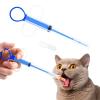 Upgrade 2 Pack Dog & Cat Pill Shooter, Pet Medicine Feeder Syringe with Soft Silicone Tips, Reusable Pill Dispenser for Small, Medium & Large Pets (Blue) view 1