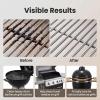 Fast-Acting Heavy-Duty Grill Degreaser Spray, Grill Cleaner, Quick Foaming Multi-Surface Barbecue Degreaser for Outdoor Grills, Stainless Steel Grates, Oven Racks, Vent Hoods & Stovetops (2pcs) view 4