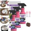 Fast-Acting Heavy-Duty Grill Degreaser Spray, Professional BBQ Grill Degreaser Cleaner Heavy Duty, Easily Lifts Baked-on Carbon and Grease, for Kitchen Grates, Racks and Grease (3pcs) view 1