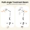 250W Infrared Light Therapy Lamp, Floor Standing Far Infrared Heat Lamp with Timer, Adjustable Height 360 Rotatable Head, Near Infrared Light Therapy for Body Pain Relief view 3