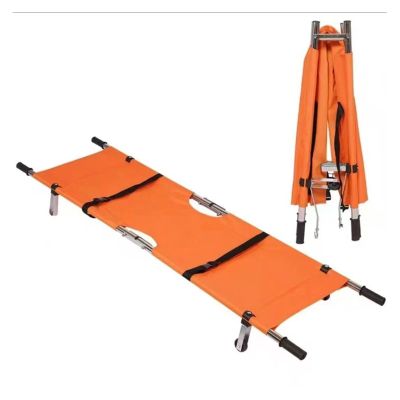 Folding Aluminum Alloy Stretcher | Heavy-Duty EMS for Emergency Transport, First Aid & Field Response