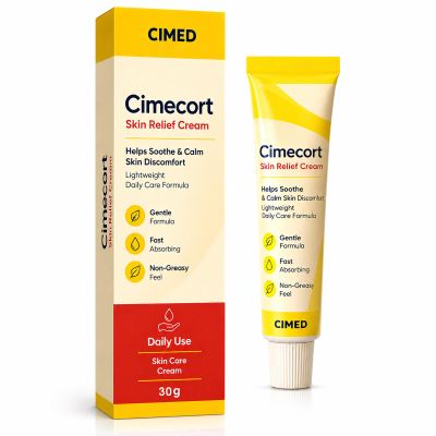 Karylief Cimecort Cream for Daily Care, Gentle Moisturizing Face & Body Cream, Fast-Absorbing Non-Greasy Formula, Travel Size 30g