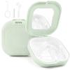 Retainer Case with Mirror, Aligner Case with Vent Holes for Invisalign view 1