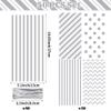 50 Pack Silver Cellophane Treat Bags - 5.1 x 10.6 Inch Clear Candy Bags with 60 Silver Ties, Plastic Goodie Bags for Wedding, 25th Anniversary, Modern Party Favors & Luxury Boutique Gift Packaging view 2
