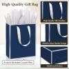 Addblu 28 Pack Bulk Luxury Gift Bags with Handles & 28 Tissue Papers view 3