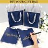 Addblu 28 Pack Bulk Luxury Gift Bags with Handles & 28 Tissue Papers view 4