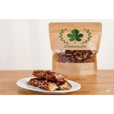 Mulberry Fruit Leather Roll with Walnuts 250g - Traditional Turkish Delight, Sweetener, Snack