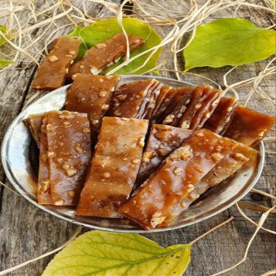 GumusHane Walnut Fruit Leather 500g - Traditional Turkish Pestil, Sweetener, Snack