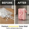 Automatic Pop-Up Portable Floss Pick Dispenser Refillable Travel Storage Case Compact Oral Care Organizer Box for Home Restaurant Workplace Pocket Use view 4