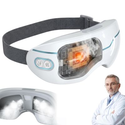 Beminda Steam Eye Therapy Pro - Nano Mist Steam Eye Mask for Dry Eyes - Rechargeable Eye Steamer with 2-Level Smart Heat & 10-Minute Auto-Off - Cordless Heated Eye Mask (1PCS)