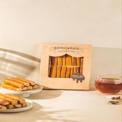 Kalem Sarma 500g - Rolled Turkish Fruit Leather with Nuts, Traditional Sweet Snack