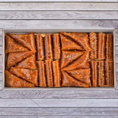 Pestil Dessert Package: Roll & Muska Fruit Leather 1000g - Honey, Nut & Gluten Included