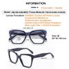 HOOBAY Photochromic Progressive Multifocus Reading Glasses Women,Progressive Readers No Line Quick-Transition Sunglasses (Pearl Blue, 3, x) view 3