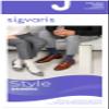 Sigvaris Men's Style Bamboo Compression Socks 20-30mmHg - Hypoallergenic, Very lightweight, Breathable & Sustainable - Ideal for Sensitive Skin, Fatigued Legs & CVD - Ivory view 2