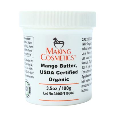 MakingCosmetics Mango Butter, USDA Certified Organic - 3.5oz / 100g