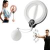 2026 New Infinity Hoop 2.0 for Arms and Shoulder,Exercise Equipment Smart Flabby Arm Exerciser with Digital Tracker, 360 Hand Crank Forearm Workout for Home Workout Gym (White) view 1