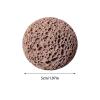 2PCS Callus Ball for Hand - Moon Grip Ball Callus Rock, Skin Conditioning & Callus Building Grip Training, Non-Sweat Fidget for Rock Climbing, Weightlifting, Gymnastics & Bouldering (#Brown, #1.97Inch) view 4