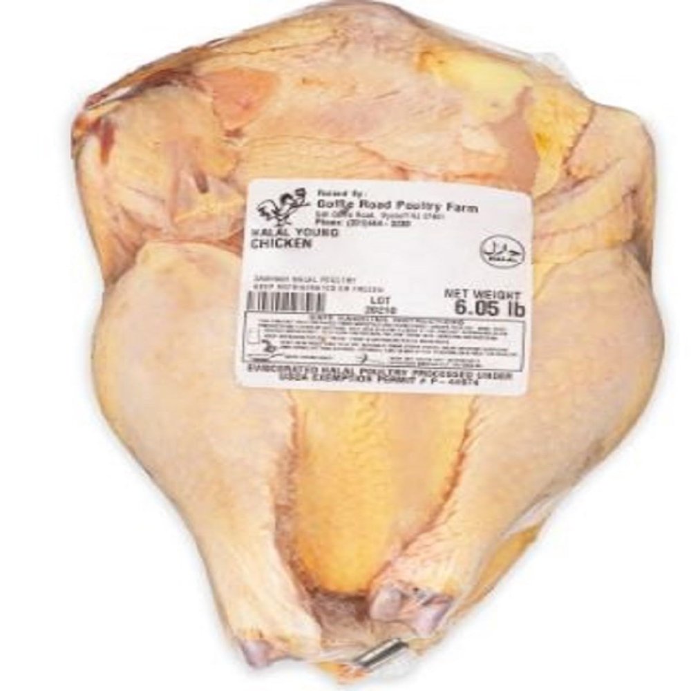 Fossil Farms Sasso Red Chicken, Frozen Poultry, 10 count of 3 lb each, 30 lb Case, Premium Halal Certified, Perfect for Roasting and Braising