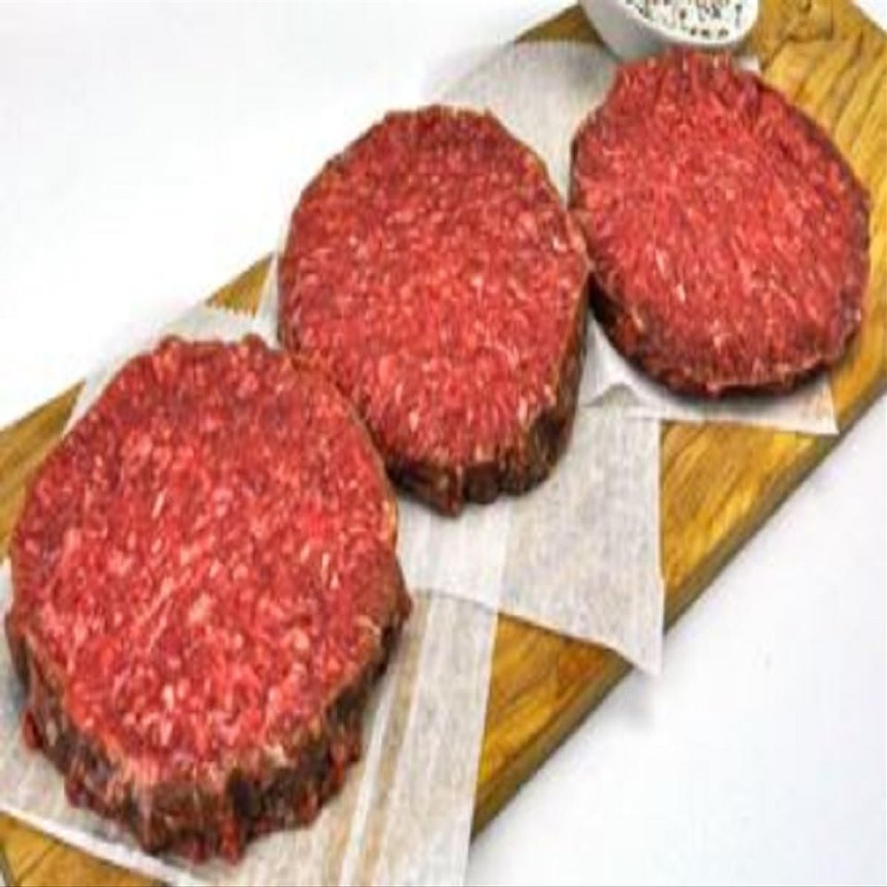 Fossil Farms, Yak Burger, Bold Flavor, Frozen, 10 count of 1 lb each, 10 lb Case, Premium Quality for Culinary Creativity, Ideal for Gourmet Dishes