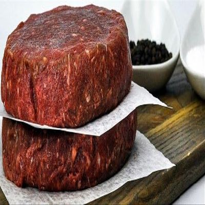Fossil Farms 100 Percent Venison Burger, Frozen, Lean Venison Patties, 10 count of 1 lb each, 10 lb Case, Ideal for Culinary Professionals with Bold Clean Flavor