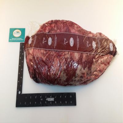 Sanchoku, Beef, Wagyu, Sirloin, Flap Meat, 6 count of 6 lb each, 36 lb Case, Frozen, Ideal for Grilling, Marinating, Fajitas, Stir Fry, Premium Australian Quality