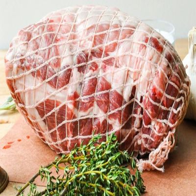 Fossil Farms Wild Boar Boned Leg Roast, Rolled and Tied, 6 count of 6 pound each, 36 pound Case, Frozen, Ideal for gourmet dishes and culinary creativity