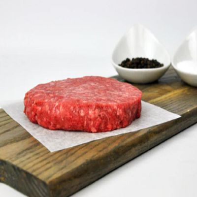 Fossil Farms Bison Burger Patties, Clean Meaty Taste, Frozen, 12 count of 1 lb each, 12 lb Case, Ideal for Grilling, Sliders, or Quick-Serve Gourmet Concepts