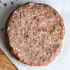 Fossil Farms, LLC., Premium Lamb Burgers, Juicy Flavor, Frozen, 10 count of 1 pound each, 10 pound Case, Ideal for fast-casual dining and catering, Perfect for creative culinary applications view 1