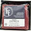 Fossil Farms Ground Ostrich, Premium Quality, Frozen, 12 count of 12 oz each, 108 oz Case, Perfect for Tacos and Burgers, High Protein and Low Fat Meat view 1