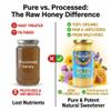 Heavenly Organics Honey White 22 oz Pack of 3 Organic Honey White Honey Spread Sidr Honey and Acacia Honey Style Flavor Profile Miel De Abeja 100 Por Ciento Natural Organica Pantry Jar with a Random Item 4 Items view 2