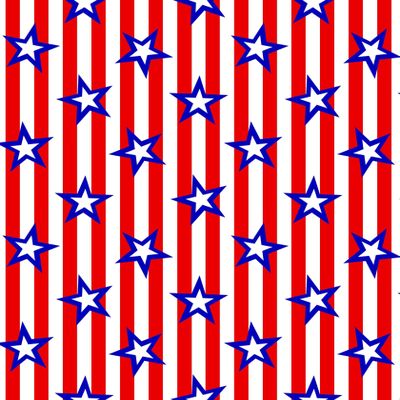 Red, White & Blue Stars & Stripes Pattern On Edible Image Chocolate Transfer Sheet. Apply To Your Custom Chocolate Treats