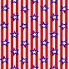 Red, White & Blue Stars & Stripes Pattern On Edible Image Chocolate Transfer Sheet. Apply To Your Custom Chocolate Treats view 1