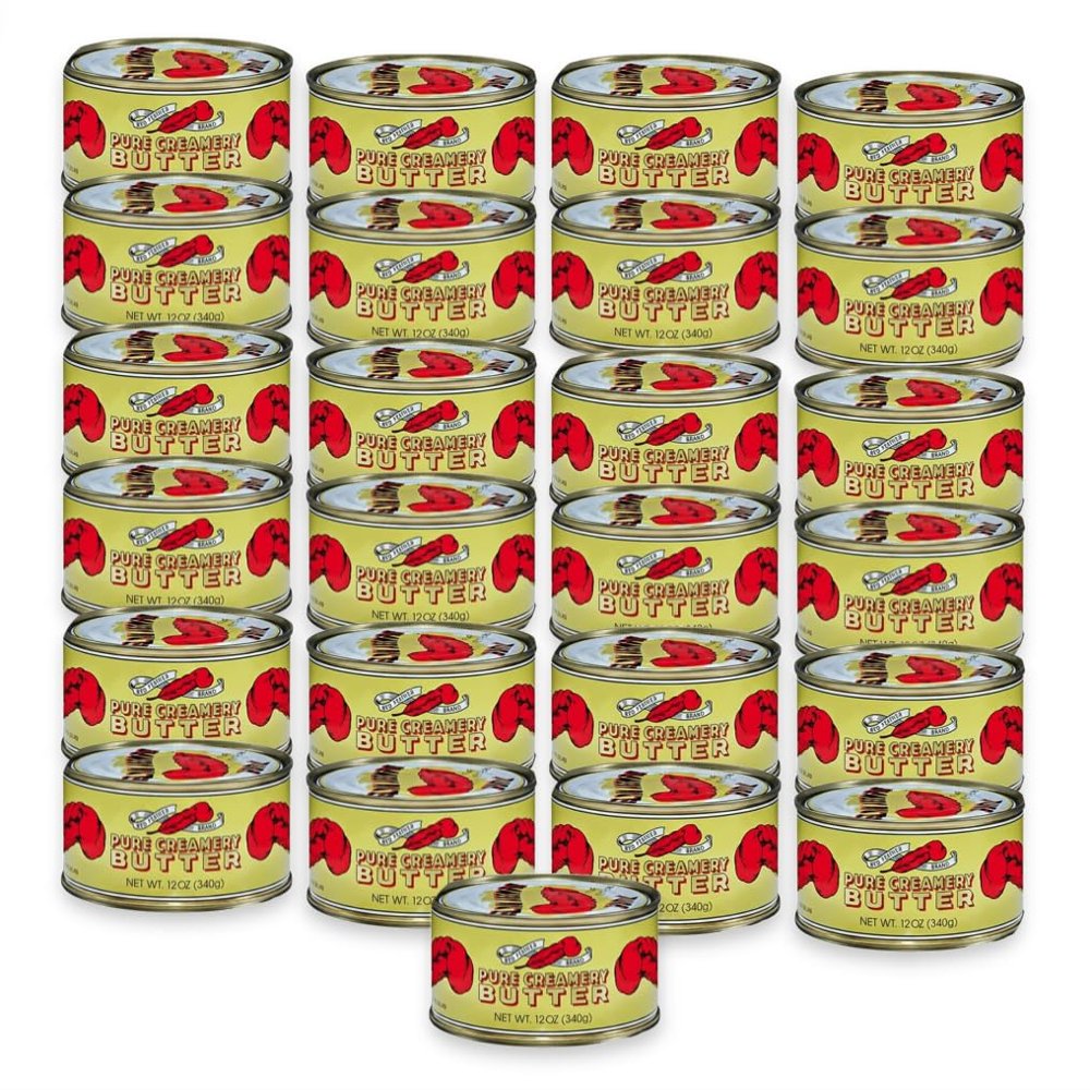 Red Feather Brand Pure Creamery Butter, 12 OZ (25 Count (18.75 Lb))