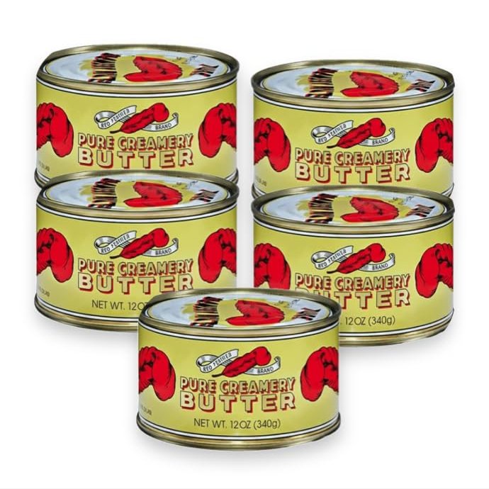 Red Feather Brand Pure Creamery Butter, 12 OZ (5 Count (60 Oz))